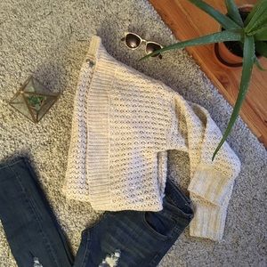 SOLD: Cream Longline Cardigan